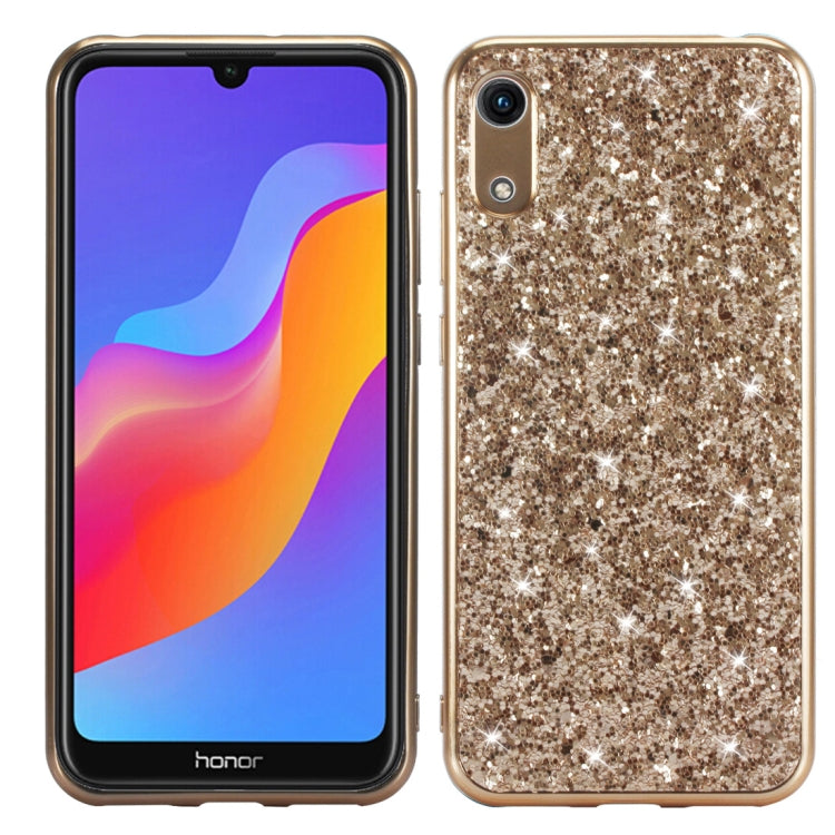 Glitter Powder Shockproof TPU Case for Huawei Honor Play 8A