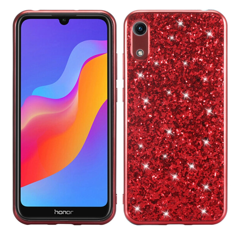 Glitter Powder Shockproof TPU Case for Huawei Honor Play 8A