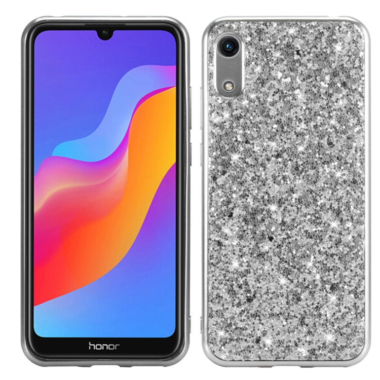 Glitter Powder Shockproof TPU Case for Huawei Honor Play 8A