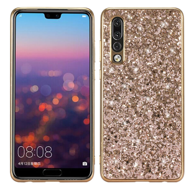 Glitter Powder Shockproof TPU Case for Huawei P30