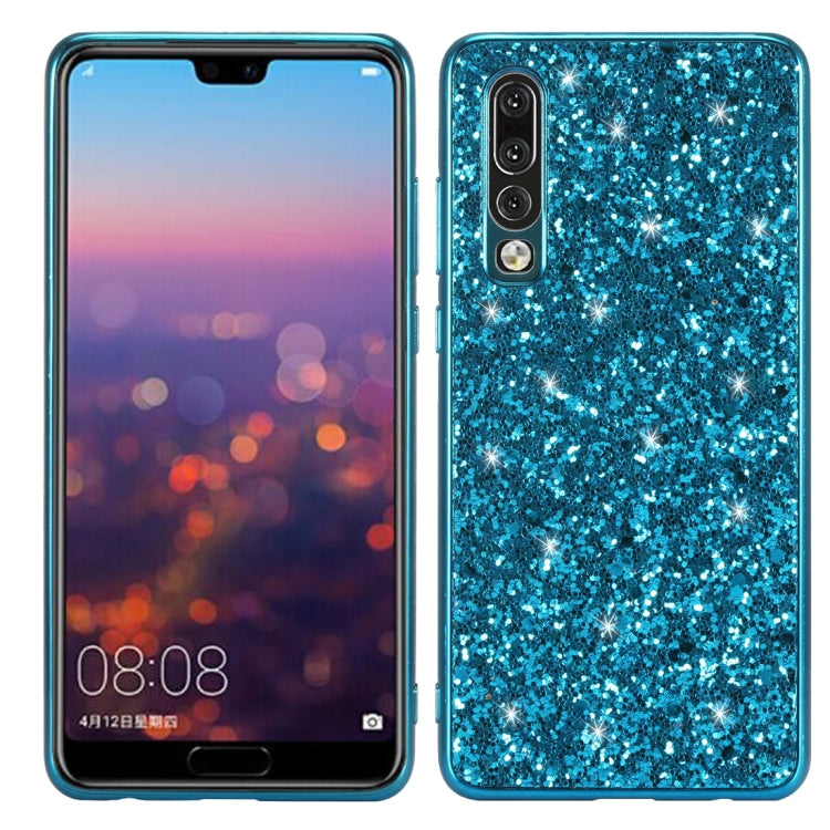 Glitter Powder Shockproof TPU Case for Huawei P30