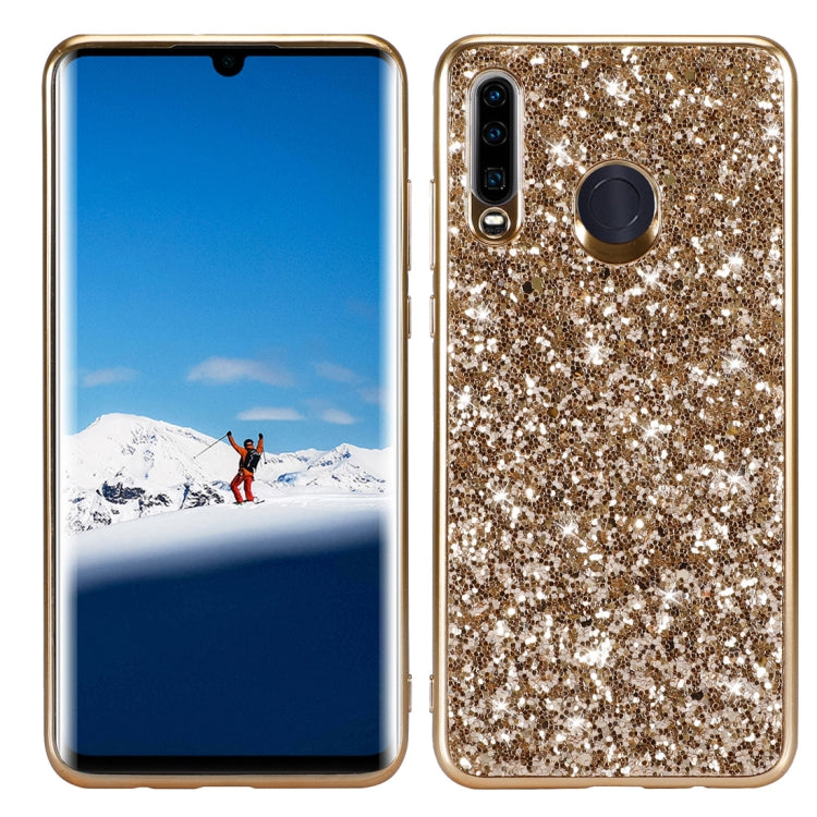 Glitter Powder Shockproof TPU Case for Huawei P30 Lite / nova 4e