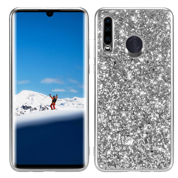 Glitter Powder Shockproof TPU Case for Huawei P30 Lite / nova 4e