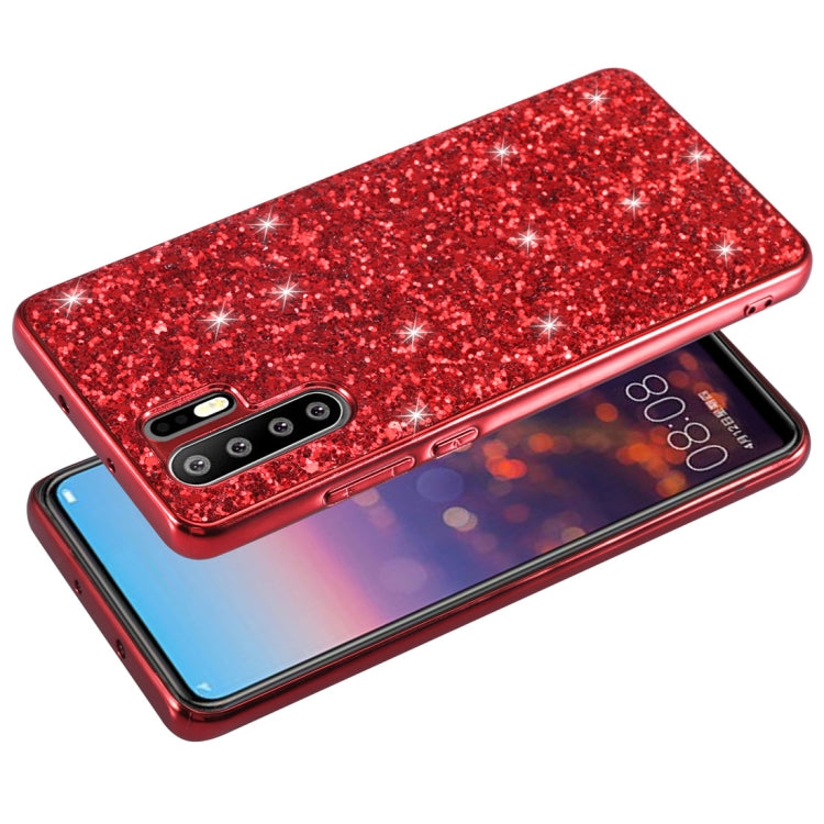 Glitter Powder Shockproof TPU Case for Huawei P30 Pro