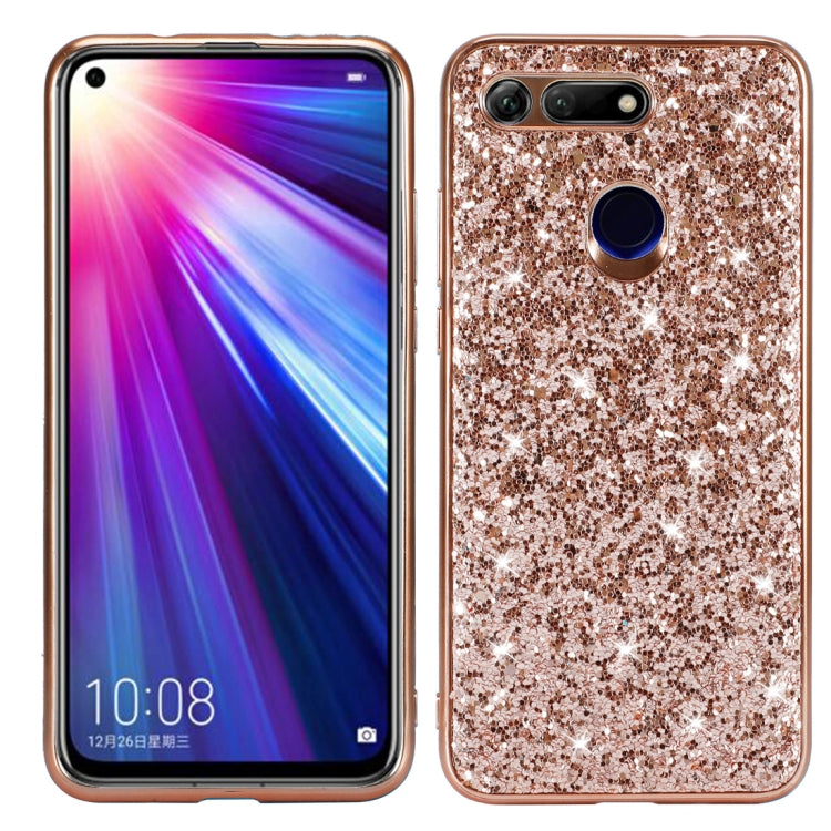 Glitter Powder Shockproof TPU Case for Huawei Honor View 20