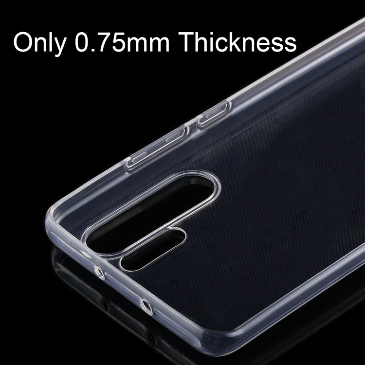 0.75mm Ultrathin Transparent TPU Soft Protective Case for Huawei P30 Pro