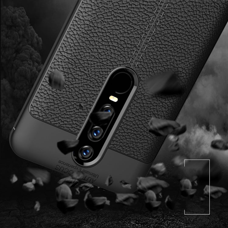 Litchi Texture TPU Case for Huawei Mate RS Porsche Design