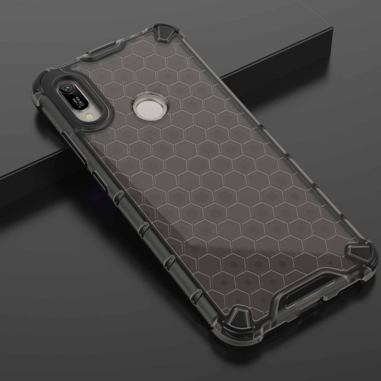 Honeycomb Shockproof PC + TPU Case for Huawei Y6(2019)