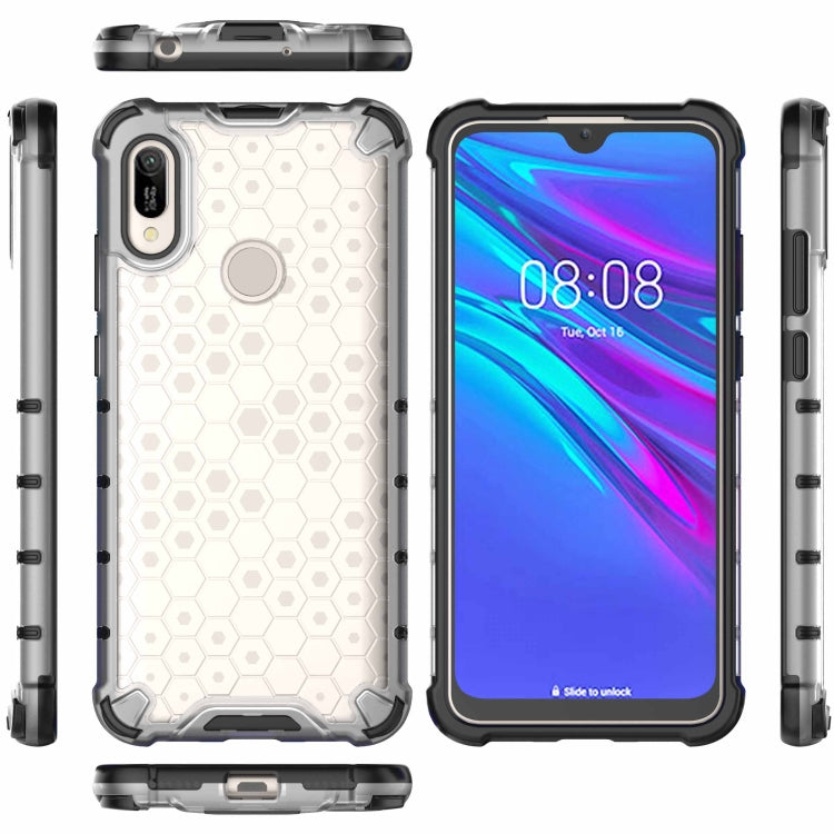 Honeycomb Shockproof PC + TPU Case for Huawei Y6(2019)