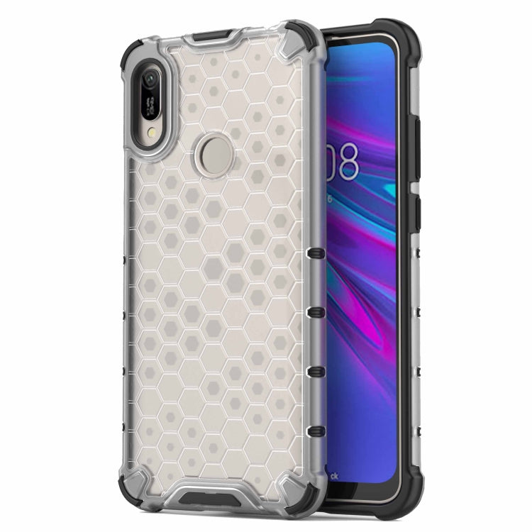 Honeycomb Shockproof PC + TPU Case for Huawei Y6(2019)