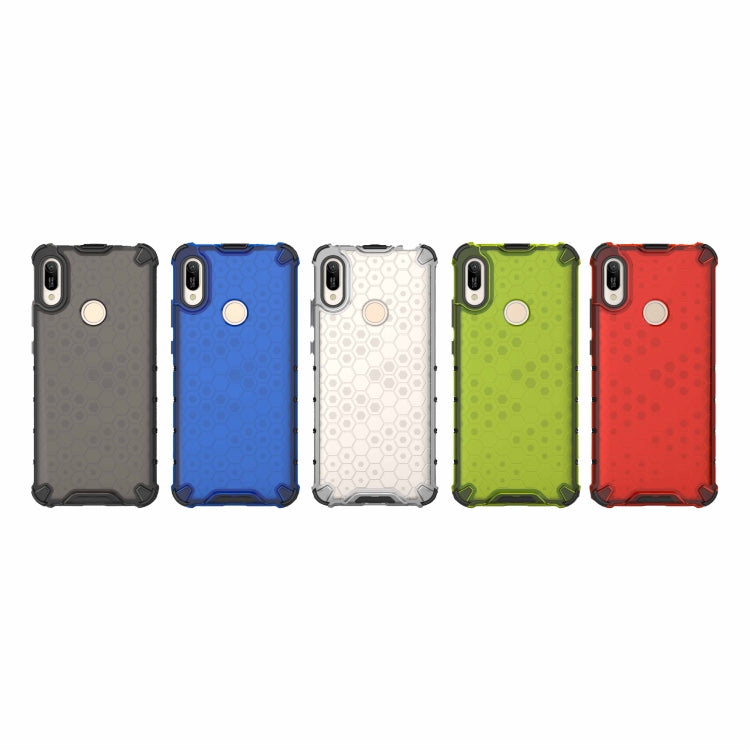 Honeycomb Shockproof PC + TPU Case for Huawei Y6(2019)