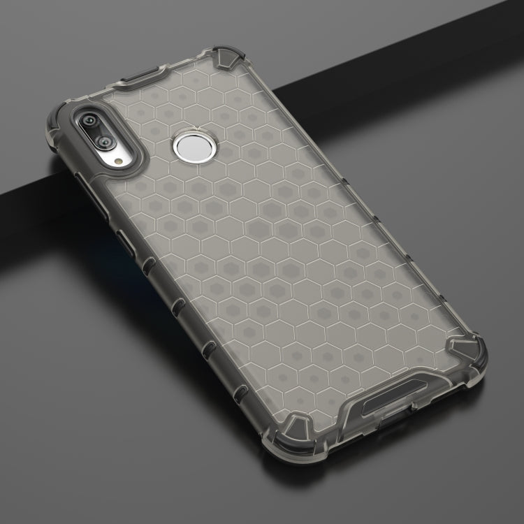 Honeycomb Shockproof PC + TPU Case for Huawei Y7(2019)