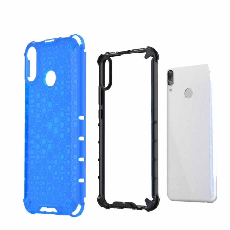 Honeycomb Shockproof PC + TPU Case for Huawei Y9 (2019)