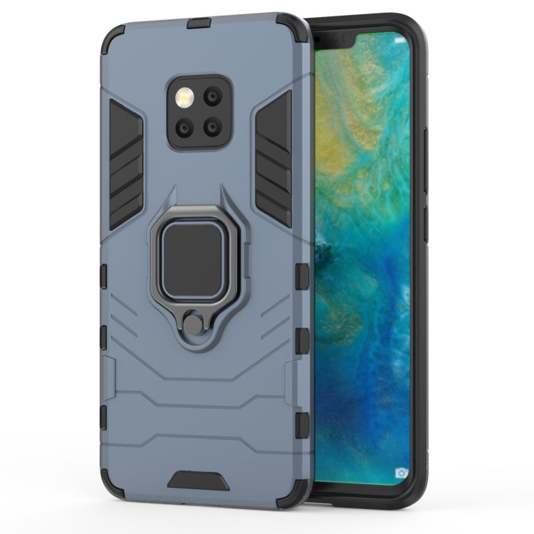 PC + TPU Shockproof Protective Case for Huawei Mate 20 Pro, with Magnetic Ring Holder