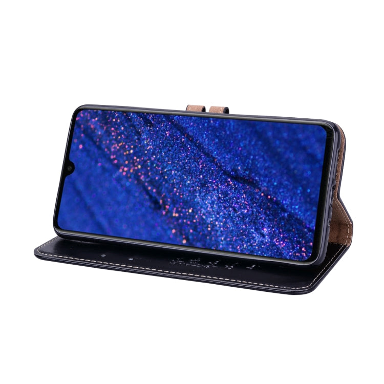 Business Style Oil Wax Texture Horizontal Flip Leather Case for Huawei Mate 20, with Holder & Card Slots & Wallet My Store