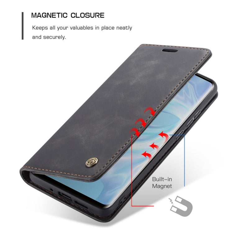 CaseMe-013 Multifunctional Retro Frosted Horizontal Flip Leather Case for Huawei P30 Pro, with Card Slot & Holder & Wallet