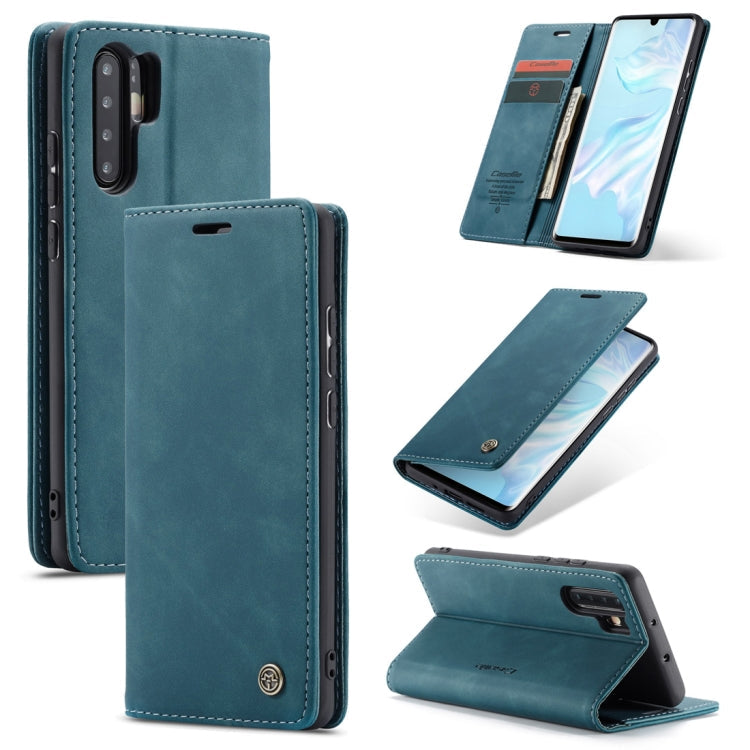 CaseMe-013 Multifunctional Retro Frosted Horizontal Flip Leather Case for Huawei P30 Pro, with Card Slot & Holder & Wallet