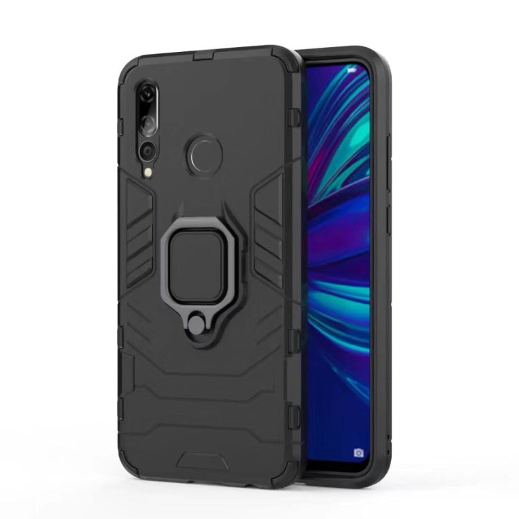 Shockproof PC + TPU Case with Magnetic Ring Holder for Huawei Enjoy 9s / P Smart+ 2019 My Store