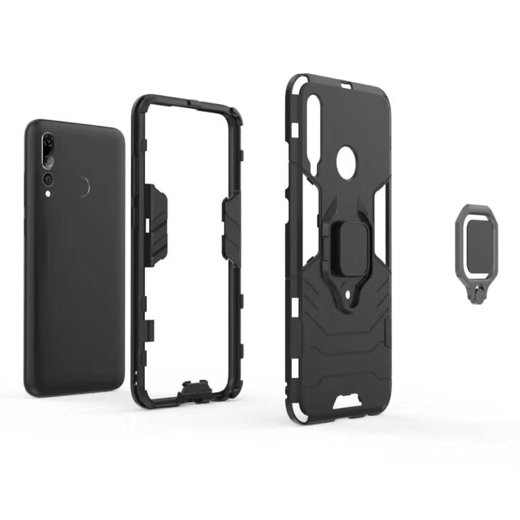 Shockproof PC + TPU Case with Magnetic Ring Holder for Huawei Enjoy 9s / P Smart+ 2019 My Store