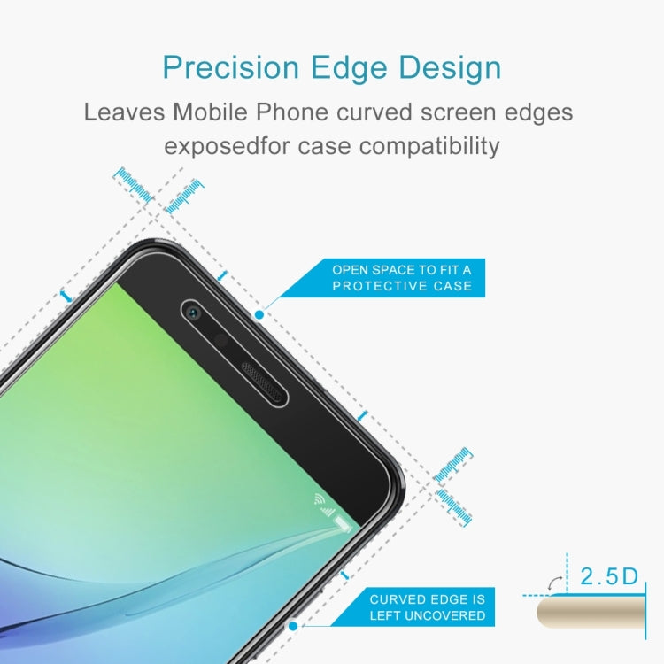 2 PCS 9H 2.5D Tempered Glass Film for Huawei nova Lite