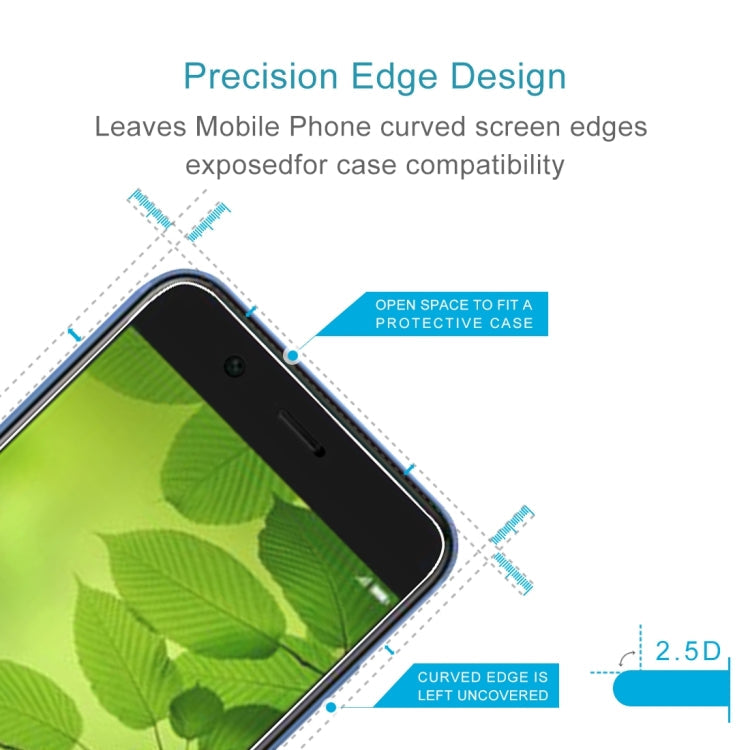 For Huawei nova 2 Lite 0.26mm 9H Surface Hardness 2.5D Explosion-proof Tempered Glass Screen Film