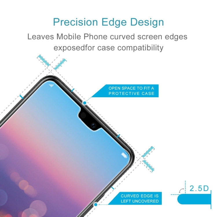 For Huawei P20 0.26mm 9H Surface Hardness 2.5D Explosion-proof Tempered Glass Screen Film