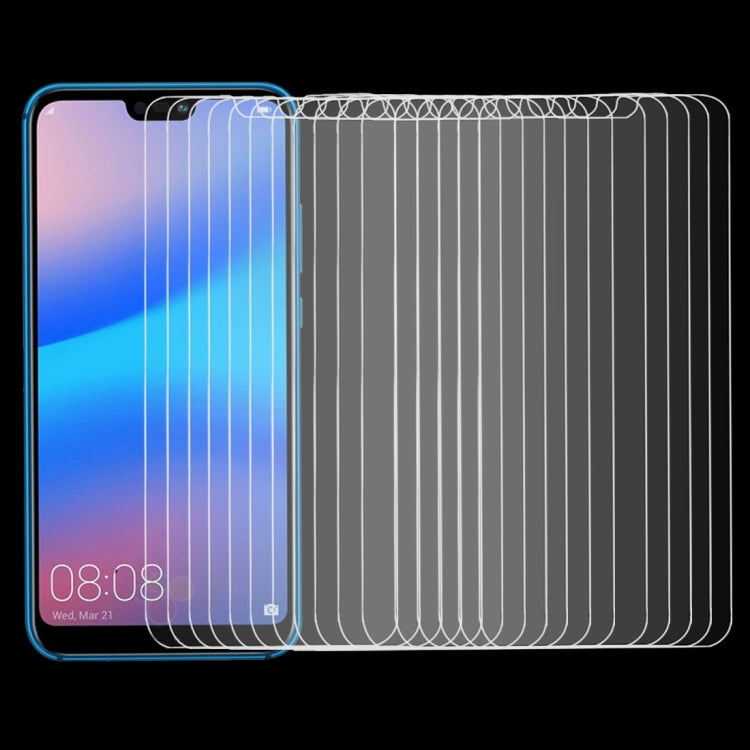 50 PCS for Huawei P20 Lite 0.26mm 9H Surface Hardness 2.5D Explosion-proof Tempered Glass Screen Film, No Retail Package My Store