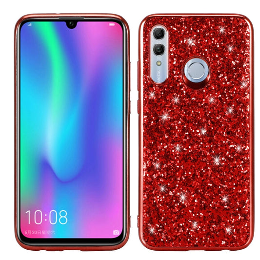 Glittery Powder Shockproof TPU Case for Huawei  Honor 10 Lite