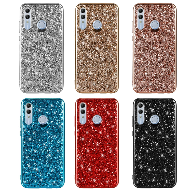 Glittery Powder Shockproof TPU Case for Huawei  Honor 10 Lite