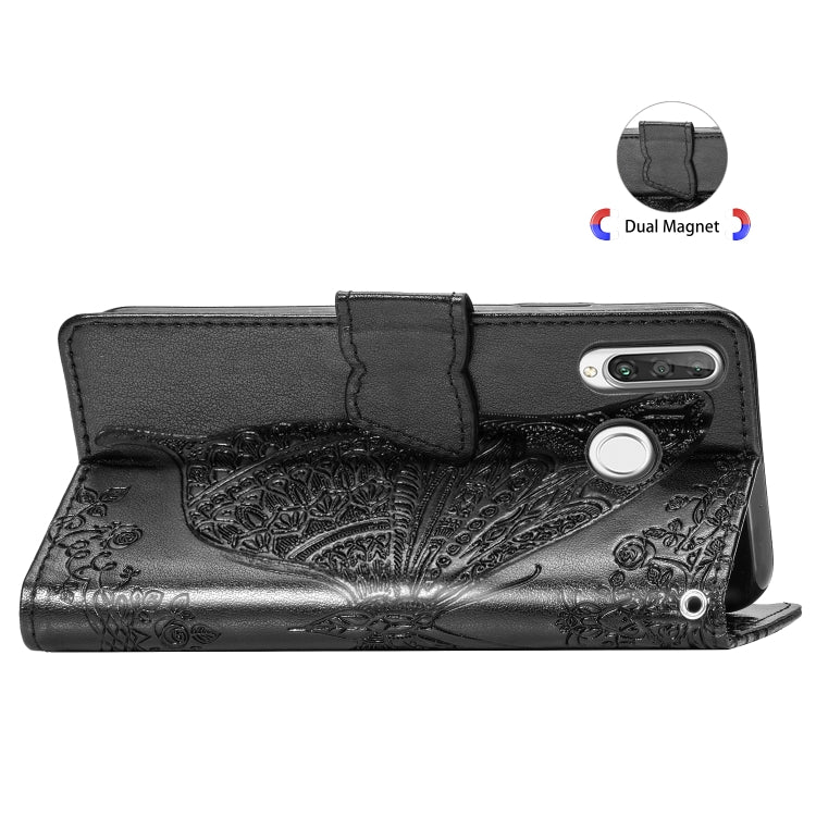 Butterfly Love Flowers Embossing Horizontal Flip Leather Case for Huawei P30 Lite / Nova 4e, with Holder & Card Slots & Wallet & Lanyard My Store