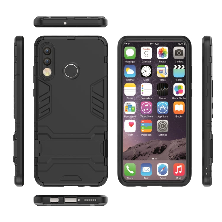 Shockproof PC + TPU Case for Huawei P30 Lite, with Holder