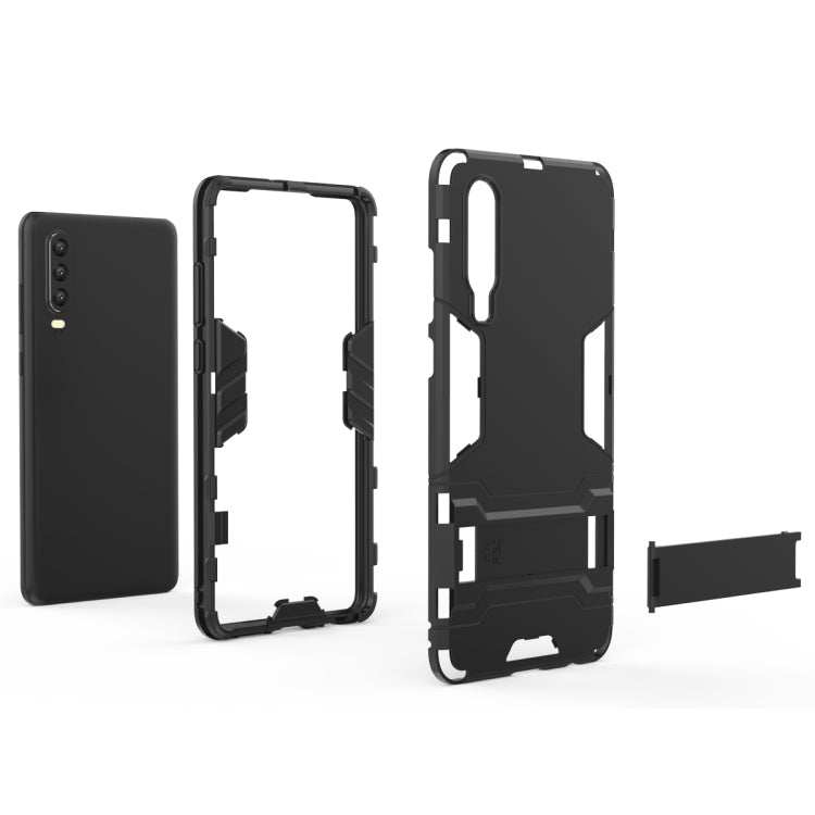 Shockproof PC + TPU Case for Huawei P30, with Holder My Store