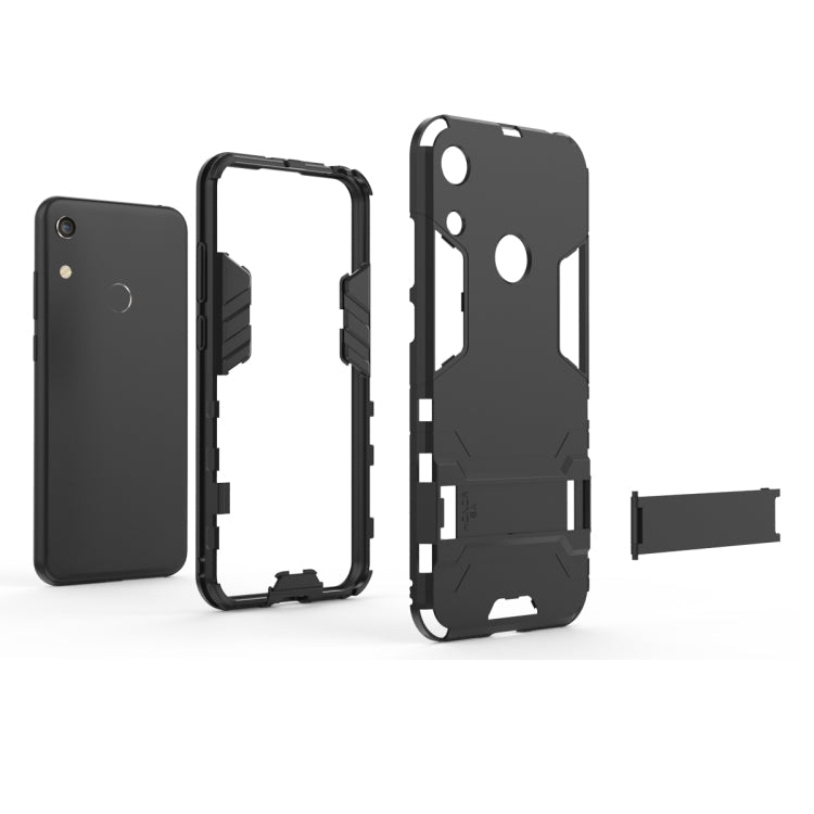 Shockproof PC + TPU Case for Huawei Honor 8A, with Holder My Store