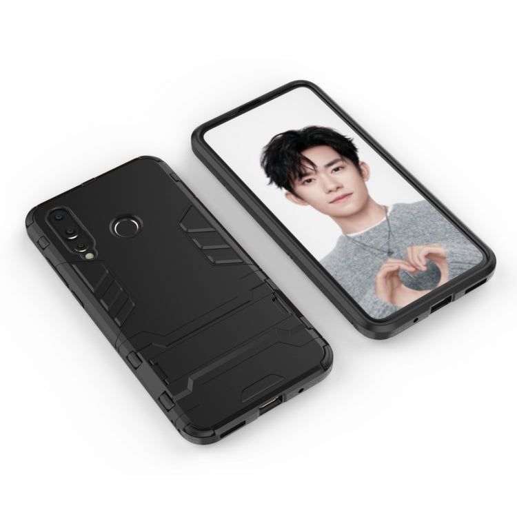 Shockproof PC + TPU Case for Huawei Nova 4, with Holder