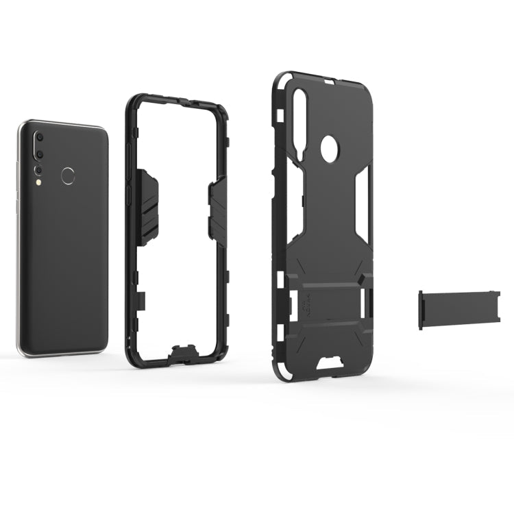 Shockproof PC + TPU Case for Huawei Nova 4, with Holder My Store