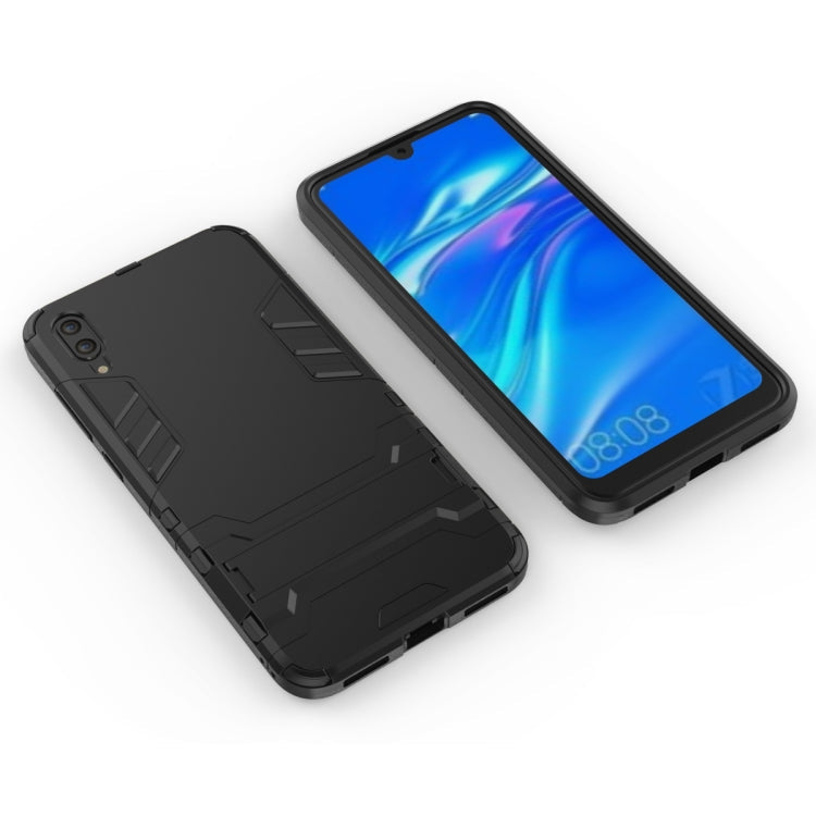 Shockproof PC + TPU Case for Huawei Enjoy 9, with Holder My Store