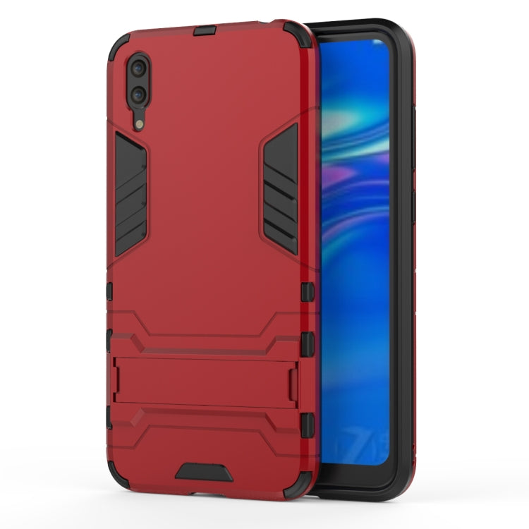 Shockproof PC + TPU Case for Huawei Enjoy 9, with Holder My Store