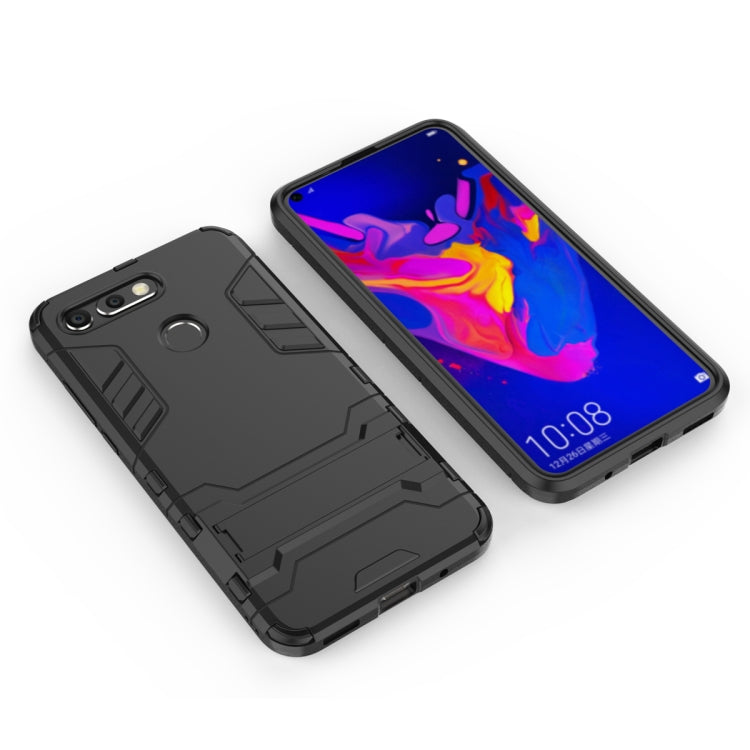 Shockproof PC + TPU Case for Huawei Honor V20, with Holder My Store