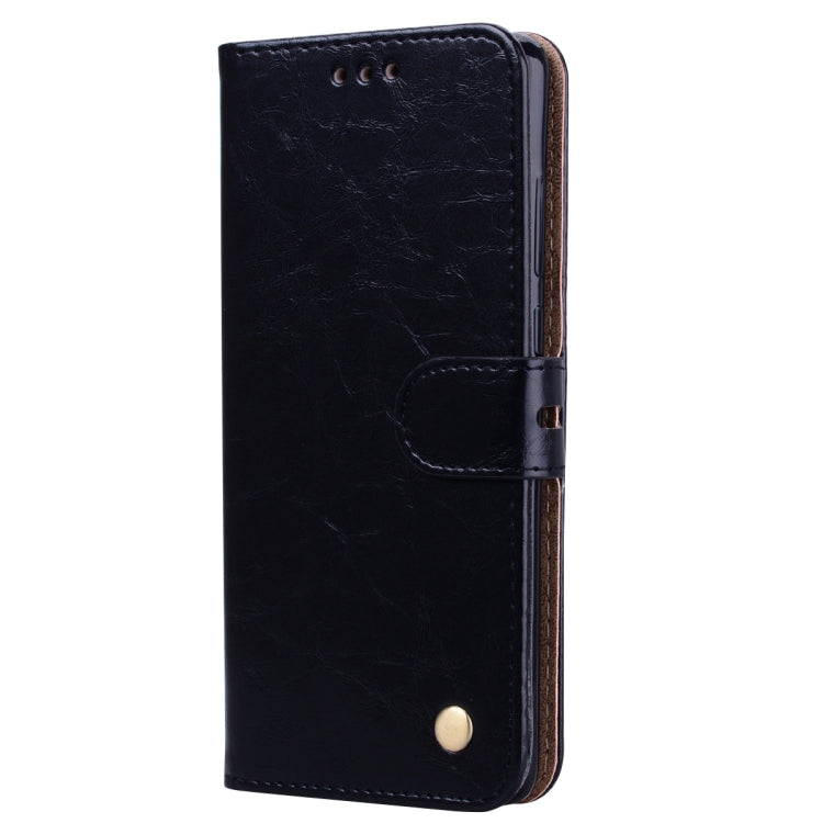 Business Style Oil Wax Texture Horizontal Flip Leather Case for Huawei P30, with Holder & Card Slots & Wallet