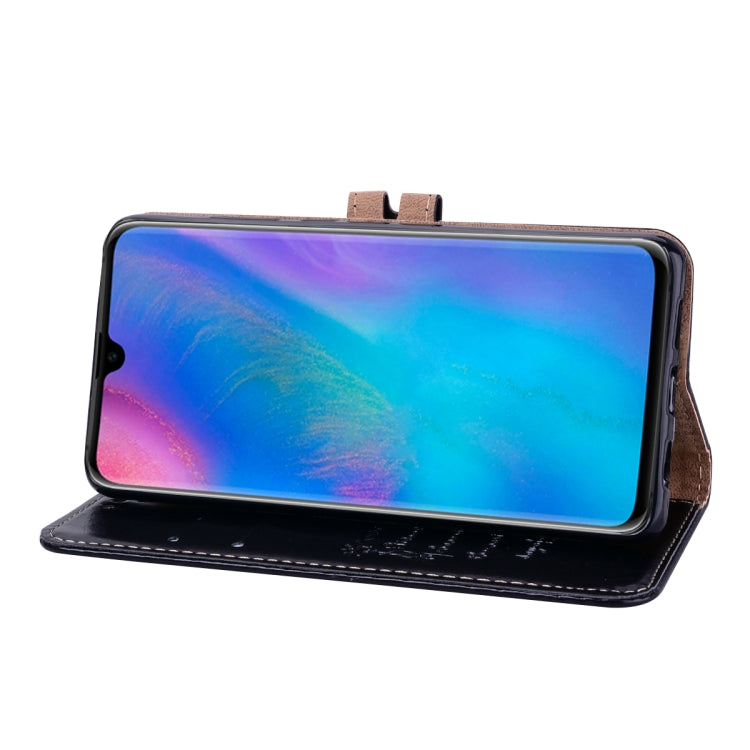 Business Style Oil Wax Texture Horizontal Flip Leather Case for Huawei P30, with Holder & Card Slots & Wallet My Store