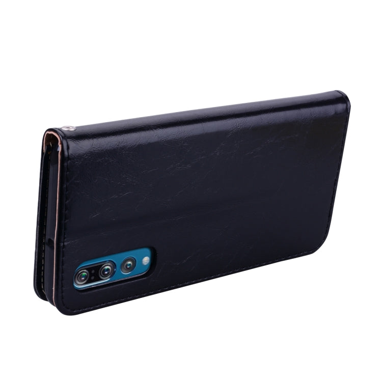 Business Style Oil Wax Texture Horizontal Flip Leather Case for Huawei P30, with Holder & Card Slots & Wallet My Store