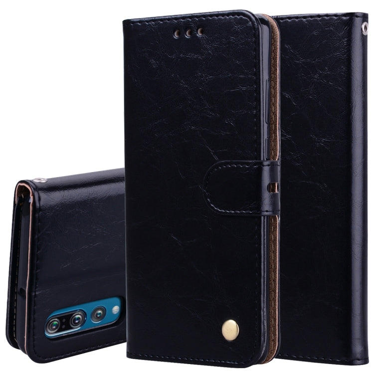 Business Style Oil Wax Texture Horizontal Flip Leather Case for Huawei P30, with Holder & Card Slots & Wallet My Store