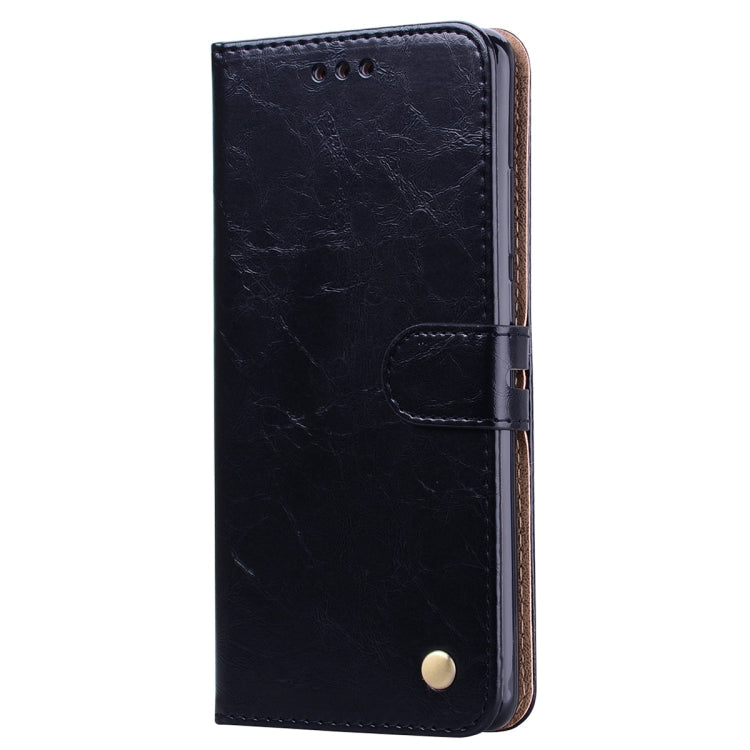 Business Style Oil Wax Texture Horizontal Flip Leather Case for Huawei P30 Pro, with Holder & Card Slots & Wallet