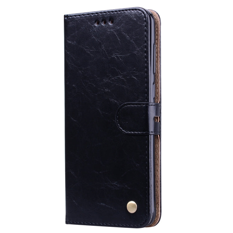 Business Style Oil Wax Texture Horizontal Flip Leather Case for Huawei Honor 8C, with Holder & Card Slots & Wallet My Store