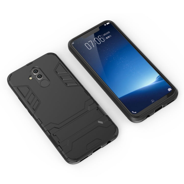 Shockproof PC + TPU Case for Huawei Mate 20 Lite, with Holder