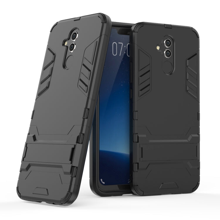 Shockproof PC + TPU Case for Huawei Mate 20 Lite, with Holder