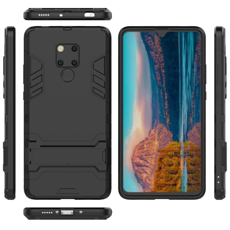 Shockproof PC + TPU Case for Huawei Mate 20 X, with Holder