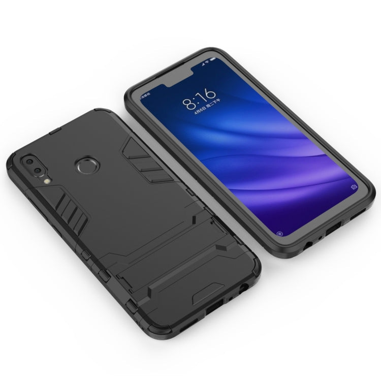 Shockproof PC + TPU Case for Huawei Y9 (2019) / Enjoy 9 Plus, with Holder