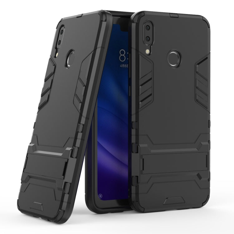 Shockproof PC + TPU Case for Huawei Y9 (2019) / Enjoy 9 Plus, with Holder