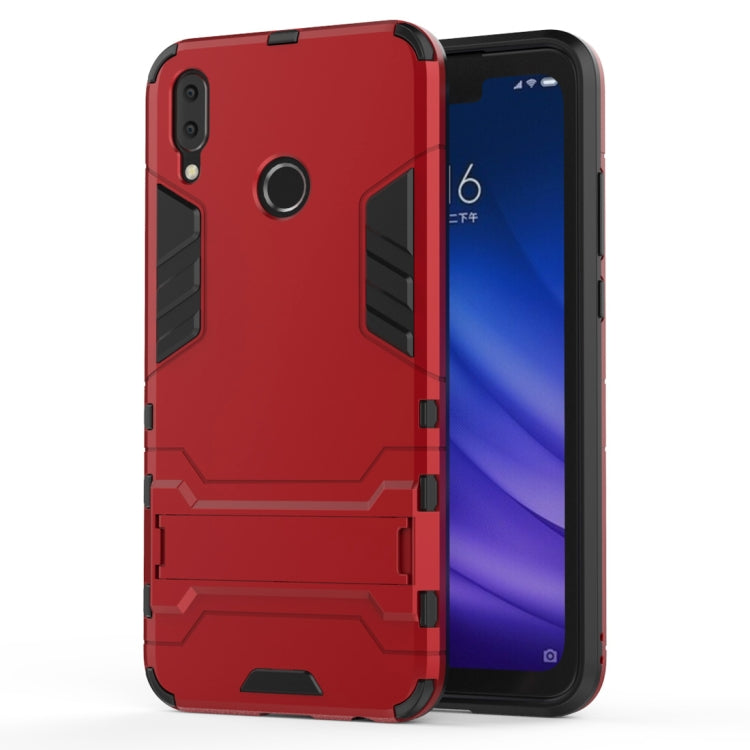 Shockproof PC + TPU Case for Huawei Y9 (2019) / Enjoy 9 Plus, with Holder My Store